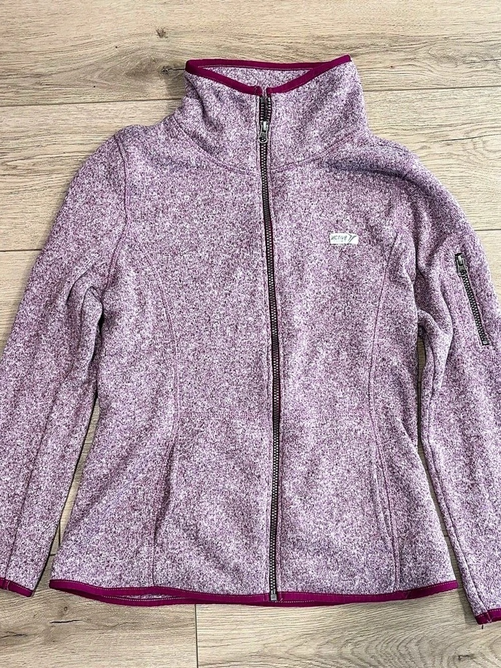 Women's Pink Full-Zip Fleece Like New